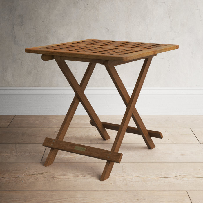 Birch Lane™ Fleur Folding Wooden Side Table & Reviews Wayfair